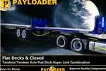 Trailers Tandem/Tandem Axle Flat Deck Super Link Combinatio 2015