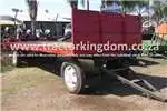 Agricultural Trailers 4 Wheel Double Axle 