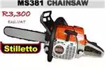 Lawn Equipment MS381 STILLETTO CHAINSAW