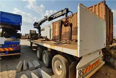 Other Trailers Flatdeck with Hiab 152B 1 Crane 2005 for sale by Global Trust Industries | Truck & Trailer Marketplaces
