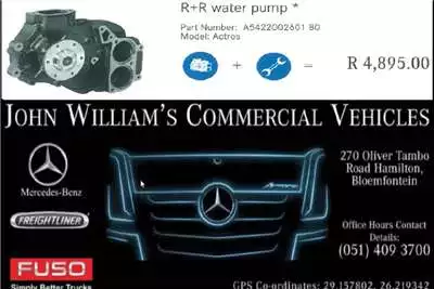 Truck Accessories MB Actros Waterpump Remove and Replace 2019