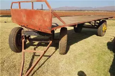 Agricultural trailers Carts and wagons red 4 wheel trailer for sale by Sturgess Agriculture | Truck & Trailer Marketplace