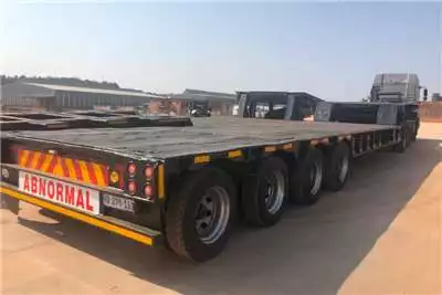 Lowbeds HENRED / 4 AXLE / 60 TON  / LOWBED / DOLLY