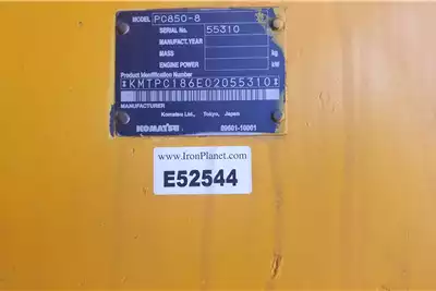 Komatsu Excavators PC850 8 2014 for sale by EARTHCOMP | AgriMag Marketplace