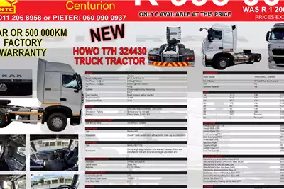 Truck Tractors T7H Truck Tractor Sitrak 2021