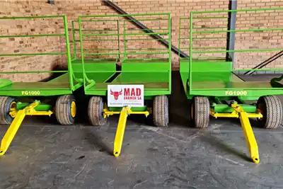 Agricultural Trailers New Twin Turntable harvesting trailers