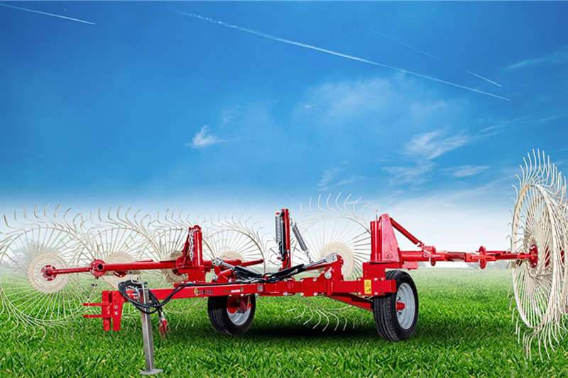 Enorossi Haymaking and silage Rakes 10 wheel Caddy Rake /8 and 12 wheel for sale by Staalmeester Agricultural Equipment   | AgriMag Marketplace