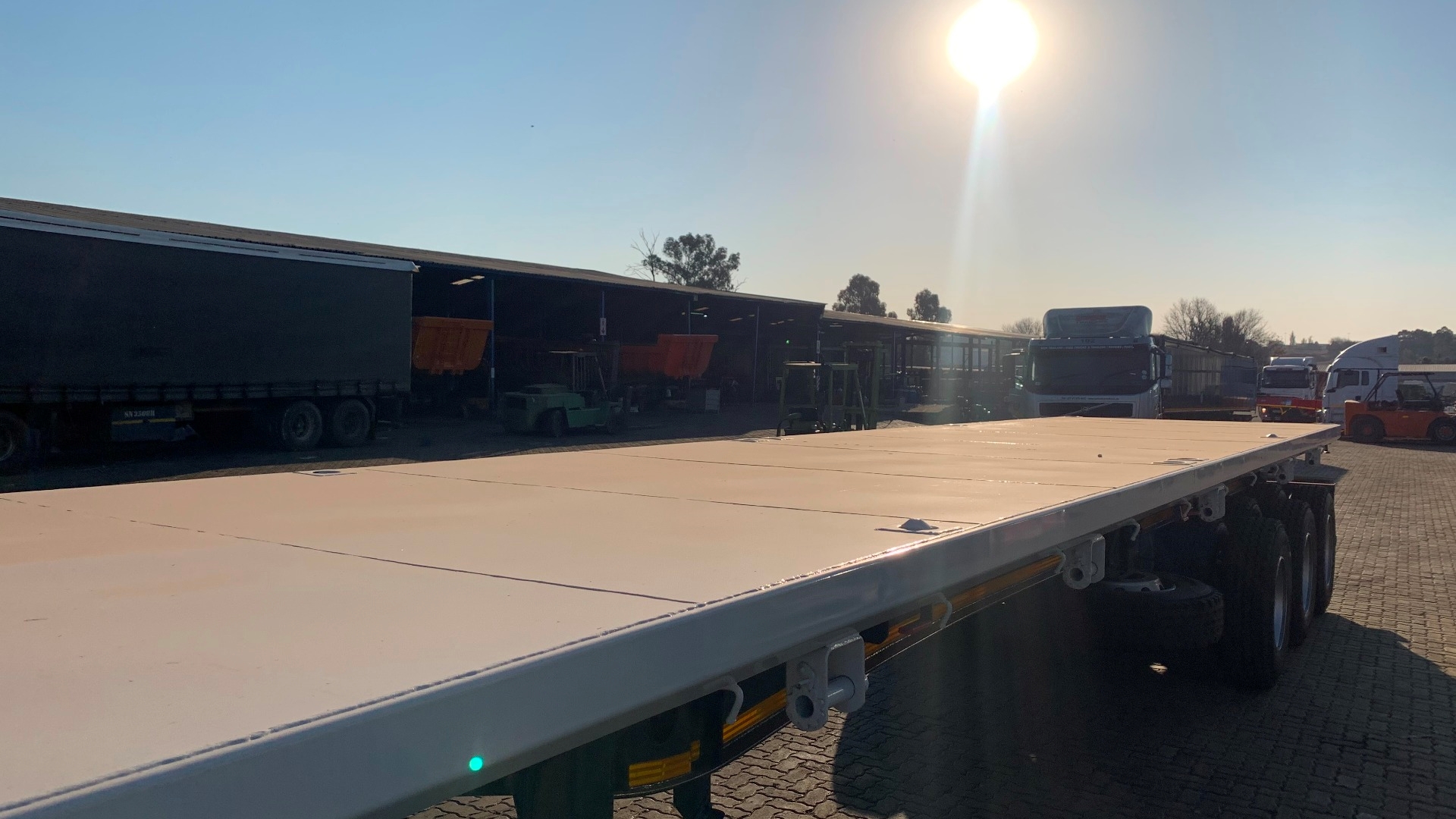 PR Trailers Trailers Flat deck TRI AXLE FLAT DECK for sale by Pomona Road Truck Sales | Truck & Trailer Marketplaces