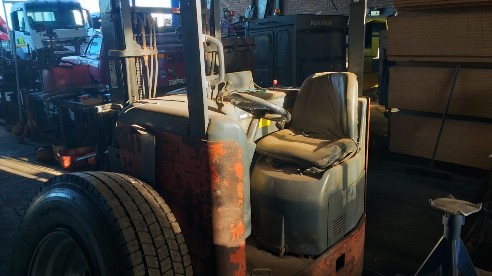 Toyota Forklifts Electric Forklift with Charger for sale by D and O truck and plant | Truck & Trailer Marketplace