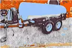 Agricultural Trailers 3000 liter diesel bowser trailer