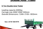 Agricultural Trailers Double Axle Trailer