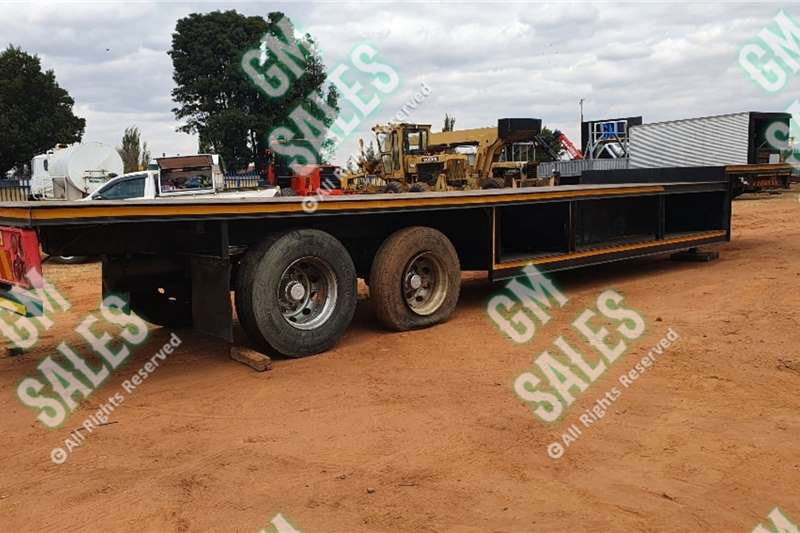 Hendred Trailers Double axle d axle Stepdeck (15m) (001) 1995