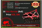 Tractors 8x8 DISC HARROW FOR SALE
