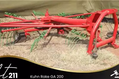 Lawn Equipment Kuhn Rake GA 200