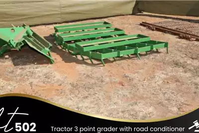 Other Tractor 3 point grader with road conditioner