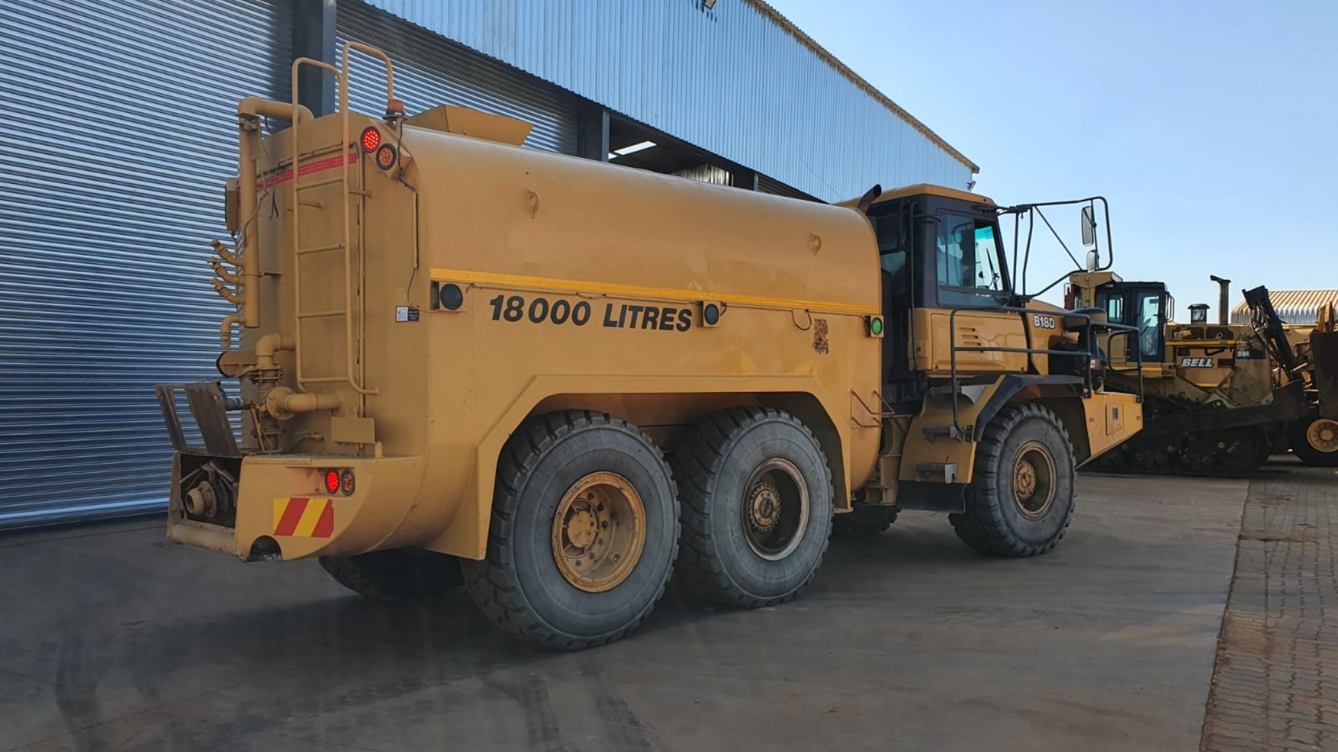 Bell Water tankers B18D 18000L Water tank 2008 for sale by Caliber Machinery | Truck & Trailer Marketplace