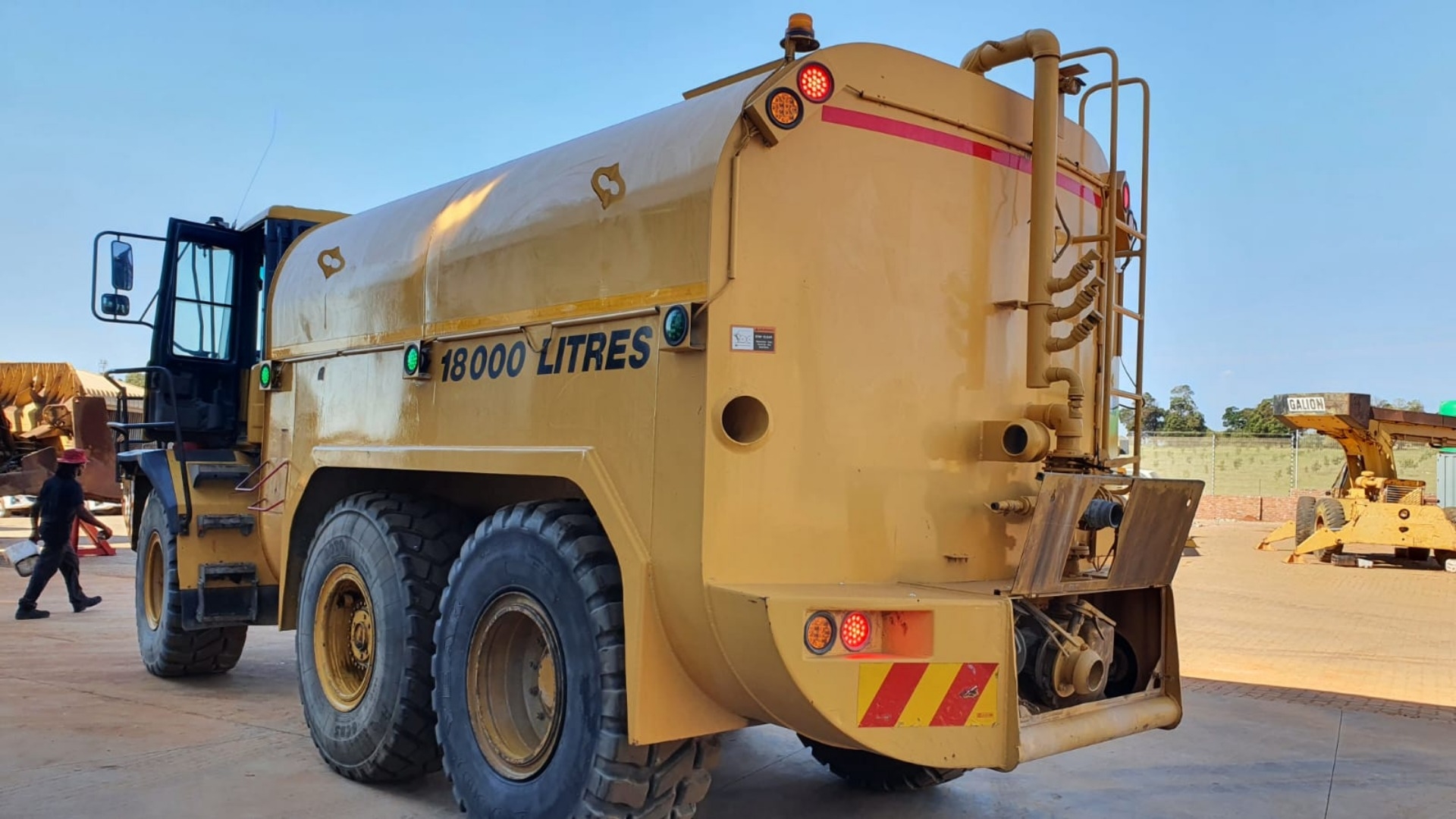 Bell Water tankers B18D 18000L Water tank 2008 for sale by Caliber Machinery | Truck & Trailer Marketplace