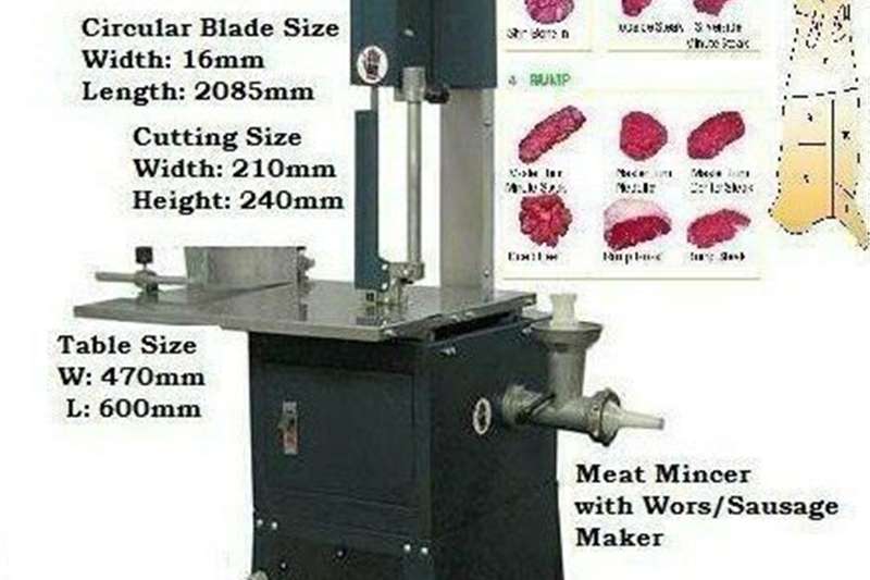 Other New Meatsaw Bandsaw Combo with Mincer Worsmaker Sc for sale by Private Seller | AgriMag Marketplace
