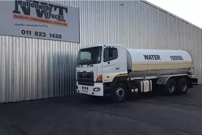 Water Bowser Trucks 2015 Hino 700 2841 18000L water tanker 2015