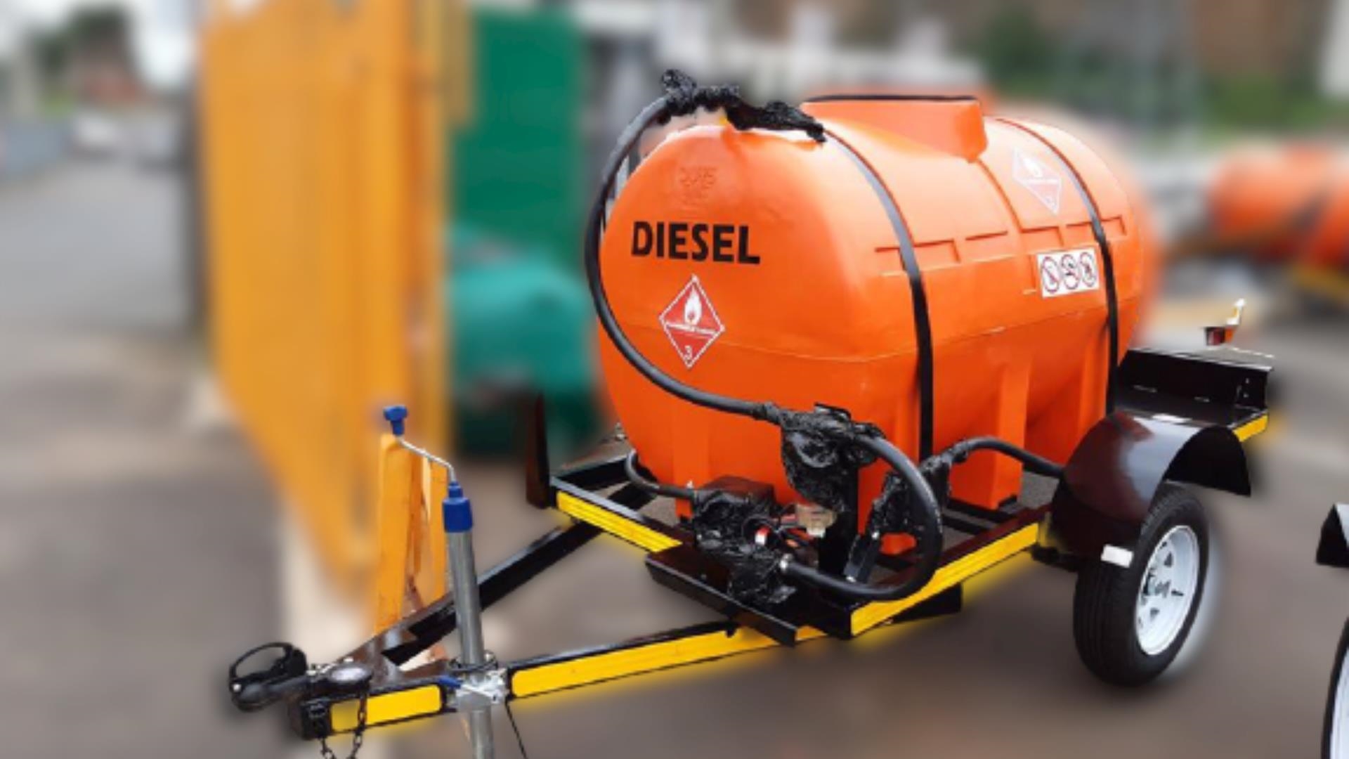 Custom Diesel bowser trailer 1000 Litre Plastic Diesel Bowser 2021 for sale by Jikelele Tankers and Trailers   | Truck & Trailer Marketplaces