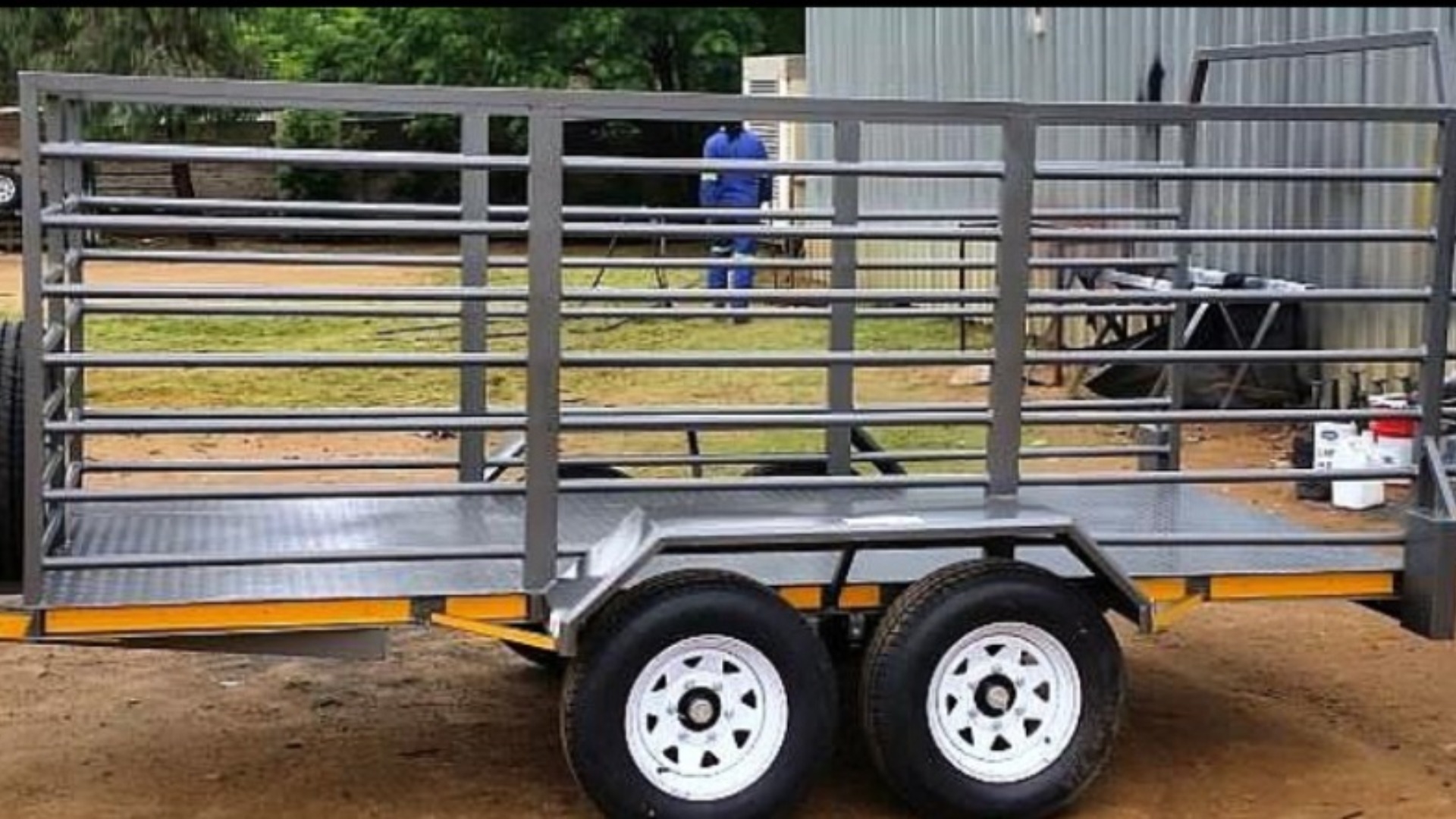 Custom Cattle trailer Utility Loading Trailers Avail In Various Sizes!!! 2021 for sale by Jikelele Tankers and Trailers   | Truck & Trailer Marketplaces