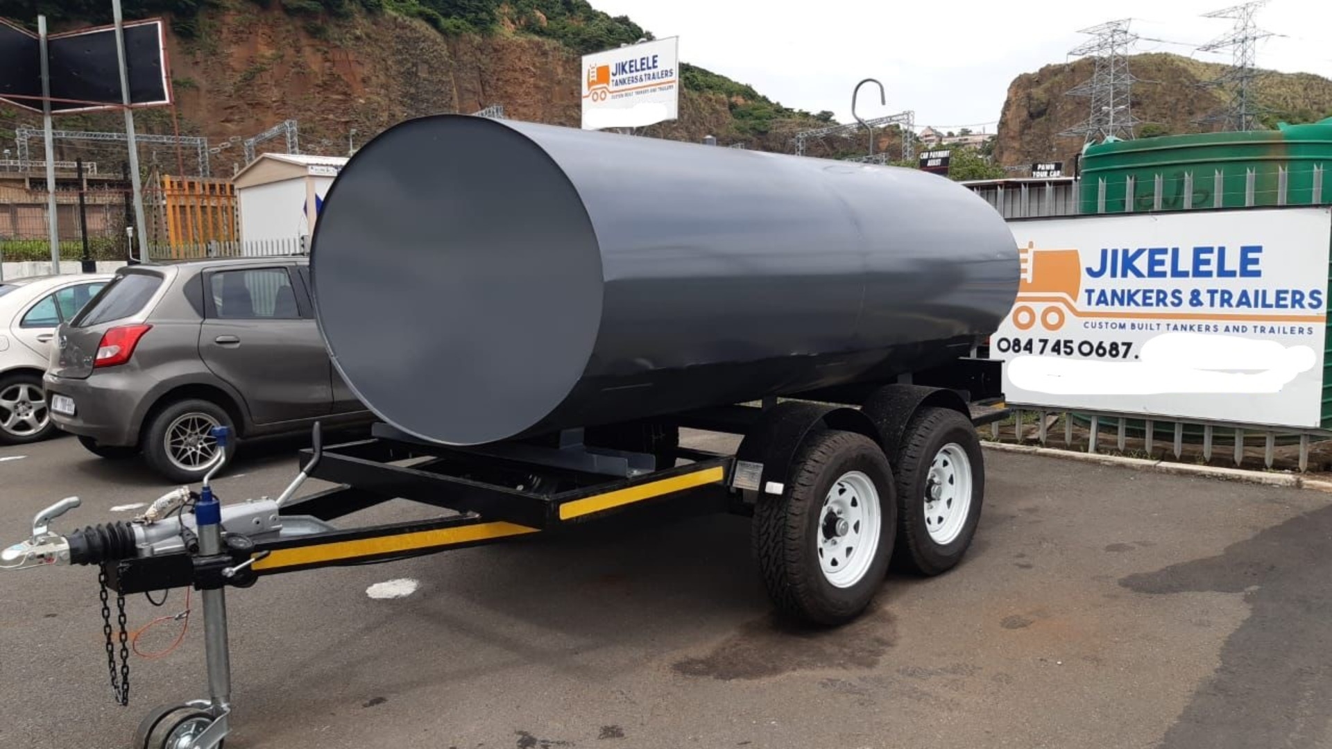Custom Diesel bowser trailer 5000 Litre Mild Steel Diesel Bowser KZN 2021 for sale by Jikelele Tankers and Trailers   | Truck & Trailer Marketplaces