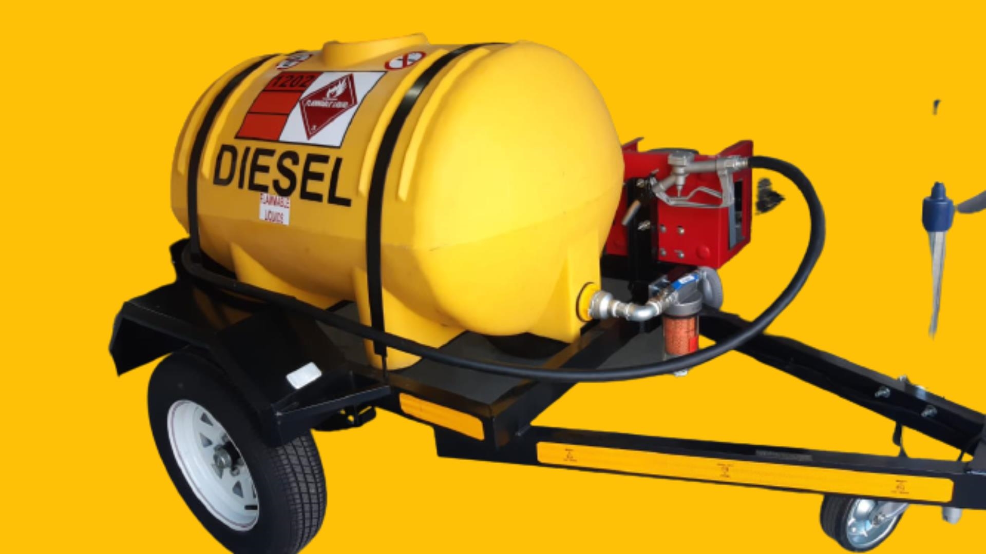 Custom Diesel bowser trailer 600 Litre Plastic Diesel Bowser 2021 for sale by Jikelele Tankers and Trailers   | Truck & Trailer Marketplaces