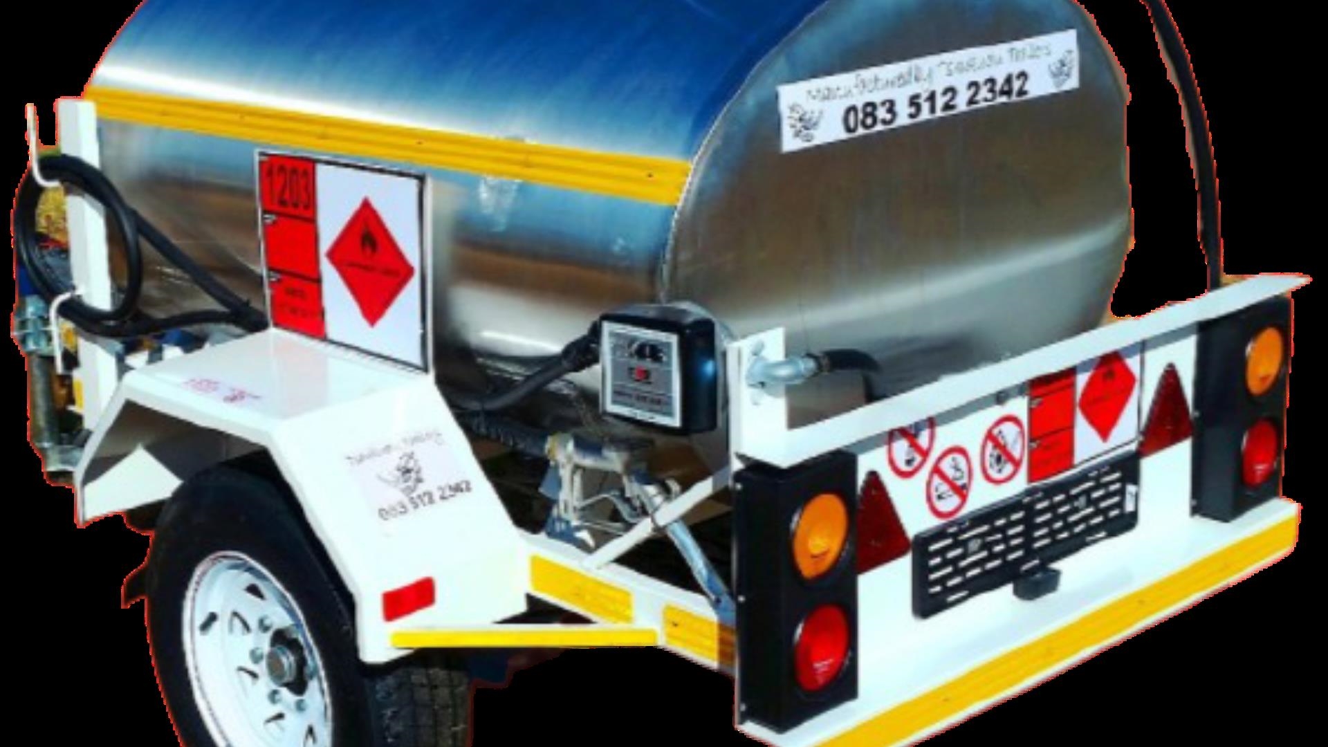 Custom Trailers 1500 Litre Stainless Steel Bowser FOR PETROL KZN 2022 for sale by Jikelele Tankers and Trailers   | Truck & Trailer Marketplaces