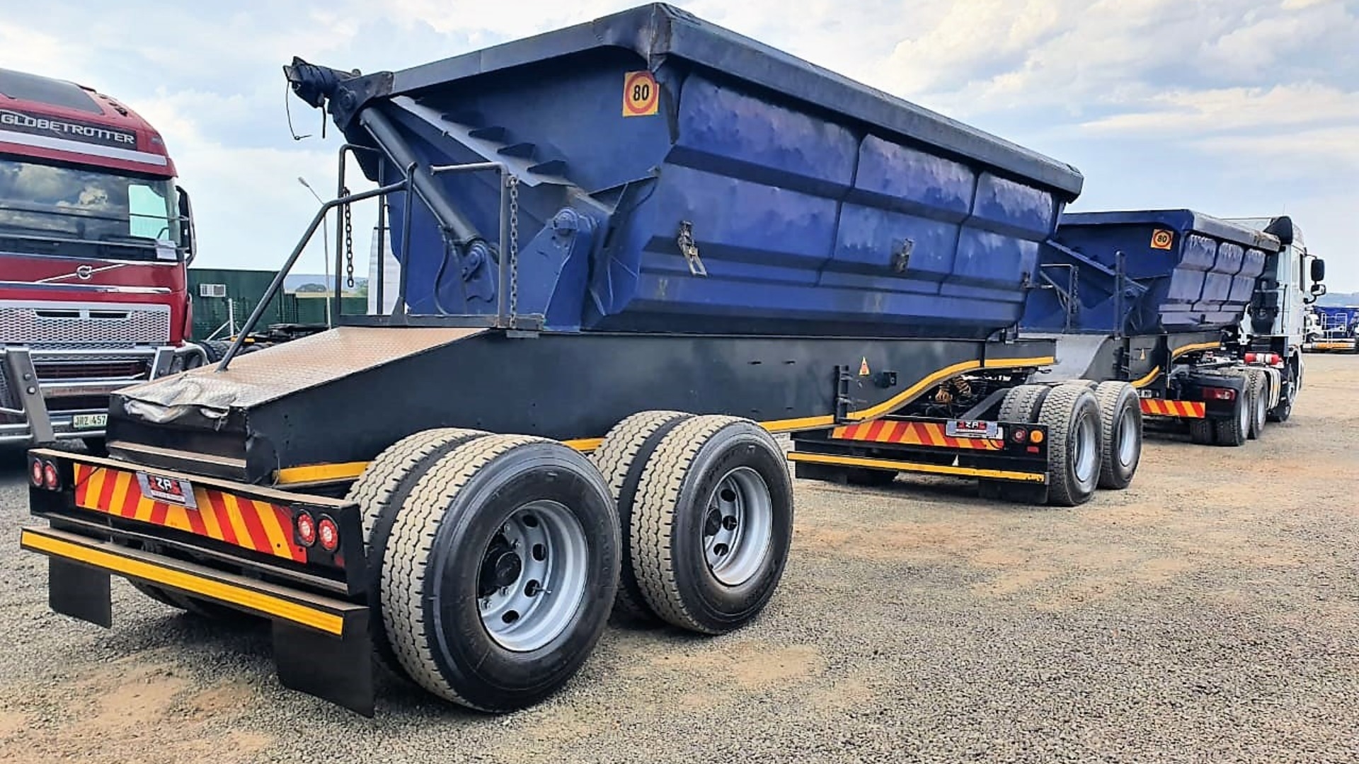 SA Truck Bodies Trailers Side tipper SA TRUCK BODIES 25 CUBE SIDE TIPPER TRAILER 2015 for sale by ZA Trucks and Trailers Sales | Truck & Trailer Marketplaces