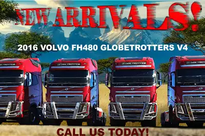 Truck Tractors VOLVO FH480 GLOBETROTTERS 2016
