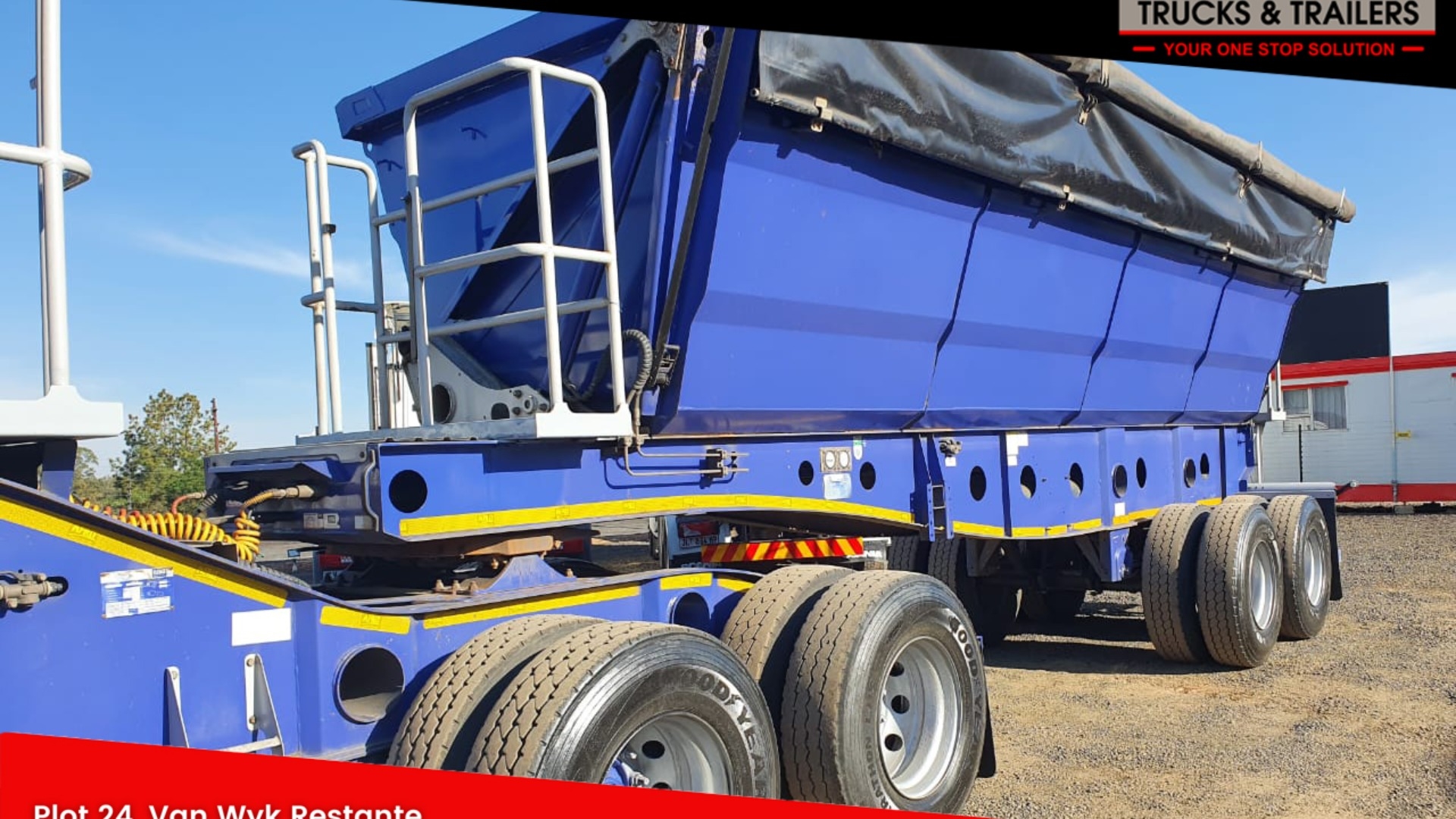 Afrit Trailers Side tipper AFRIT 45 CUBE SIDE TIPPERS 2017 for sale by ZA Trucks and Trailers Sales | Truck & Trailer Marketplaces