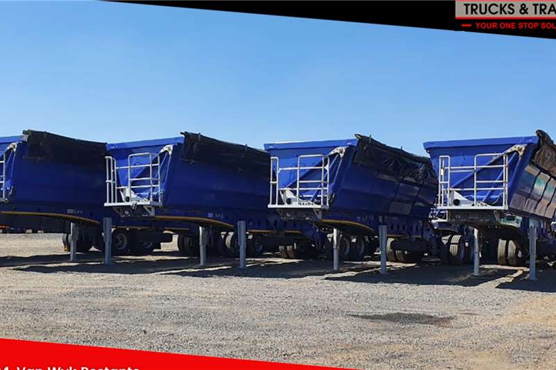 Afrit Trailers Side tipper AFRIT 45 CUBE SIDE TIPPERS