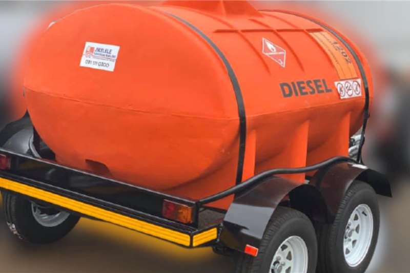 Custom Diesel bowser trailer 2500 Litre Steel Diesel Bowser 2021