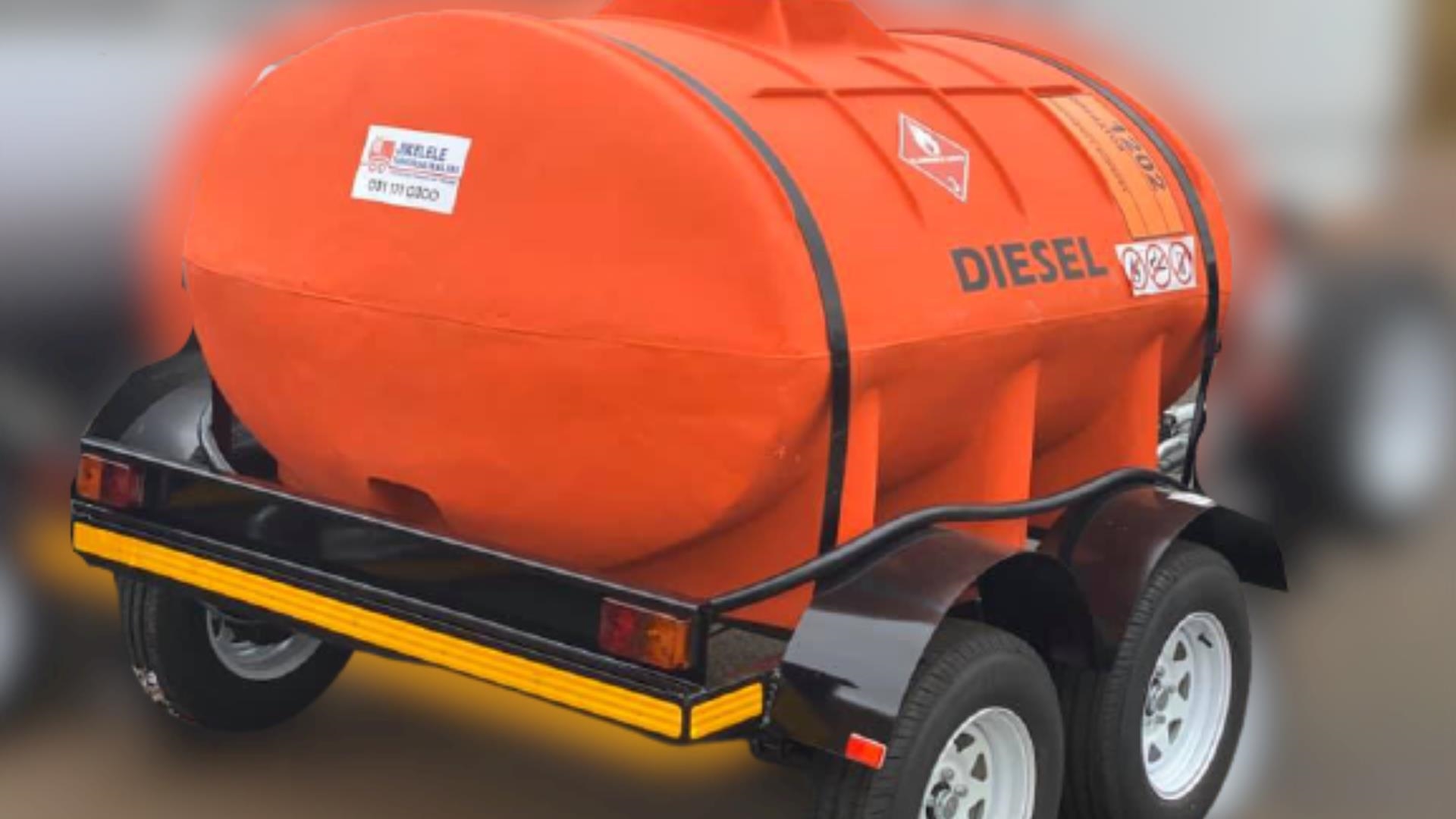 Custom Diesel bowser trailer 2500 Litre Steel Diesel Bowser 2021 for sale by Jikelele Tankers and Trailers   | Truck & Trailer Marketplaces