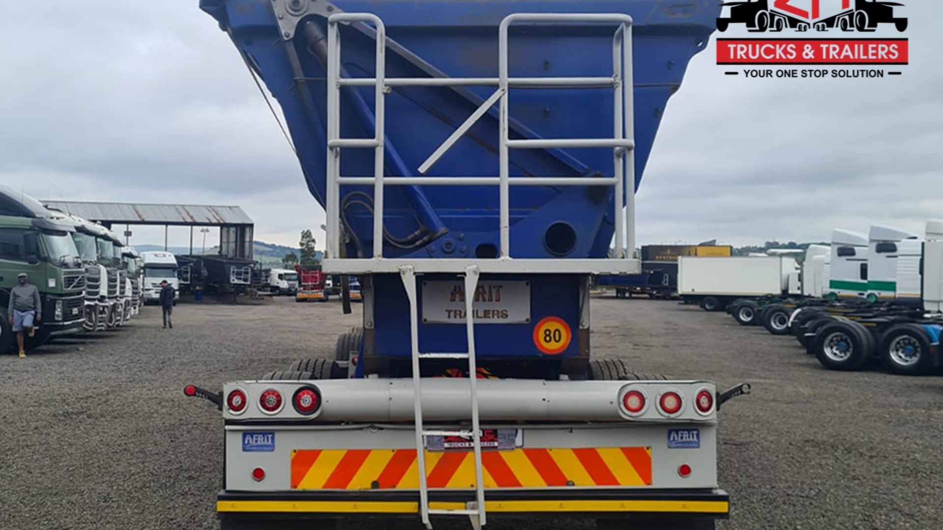 Afrit Trailers Side tipper AFRIT SIDE TIPPER 40 CUBE 2016 for sale by ZA Trucks and Trailers Sales | Truck & Trailer Marketplaces