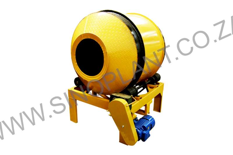 Sino Plant Concrete mixer Drum Mixer 600l 380v   No Skip 2024