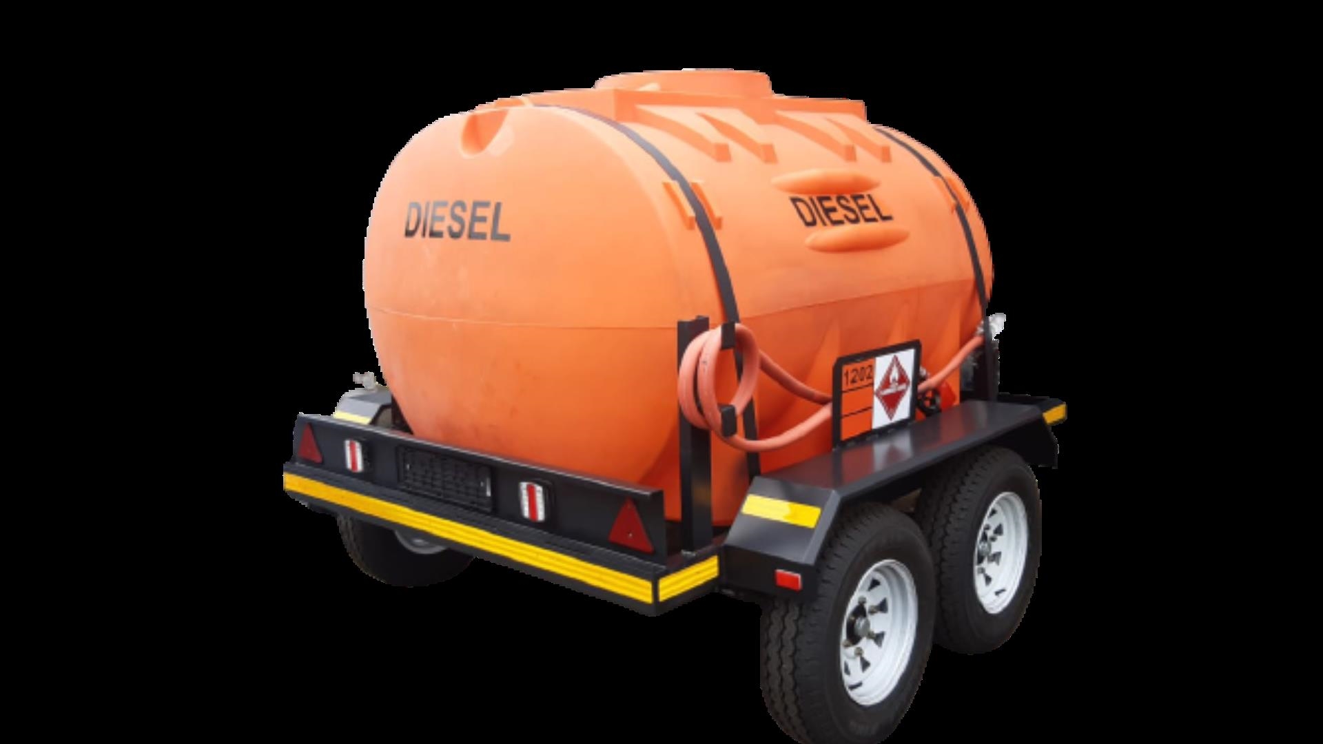 Custom Diesel bowser trailer 2500 Litre Plastic Diesel Bowser KZN 2021 for sale by Jikelele Tankers and Trailers   | Truck & Trailer Marketplaces