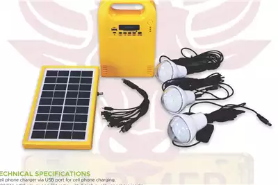 Technology and Power All-in-One Solar Lighting Kit