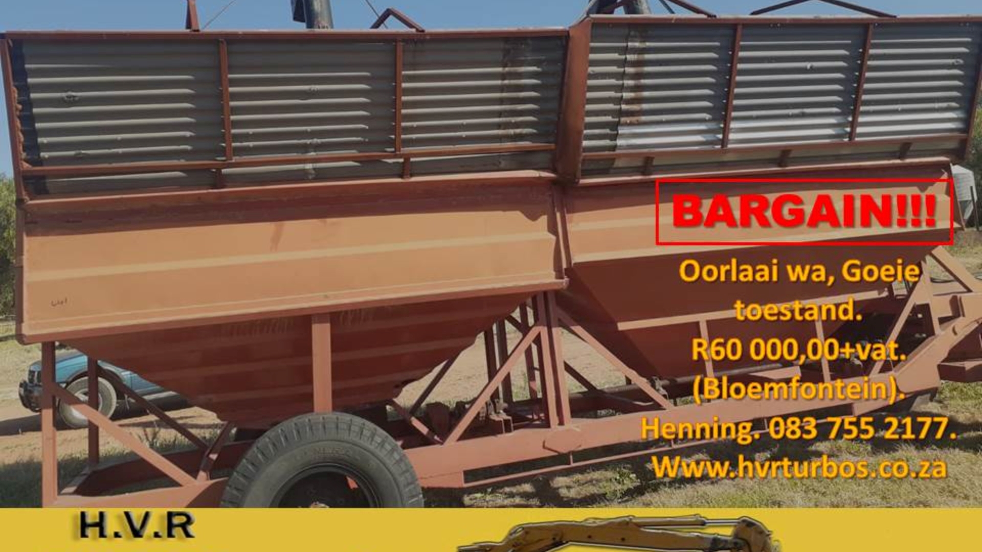 Other Trailers OorLaai wa for sale by HVR Turbos  | Truck & Trailer Marketplaces