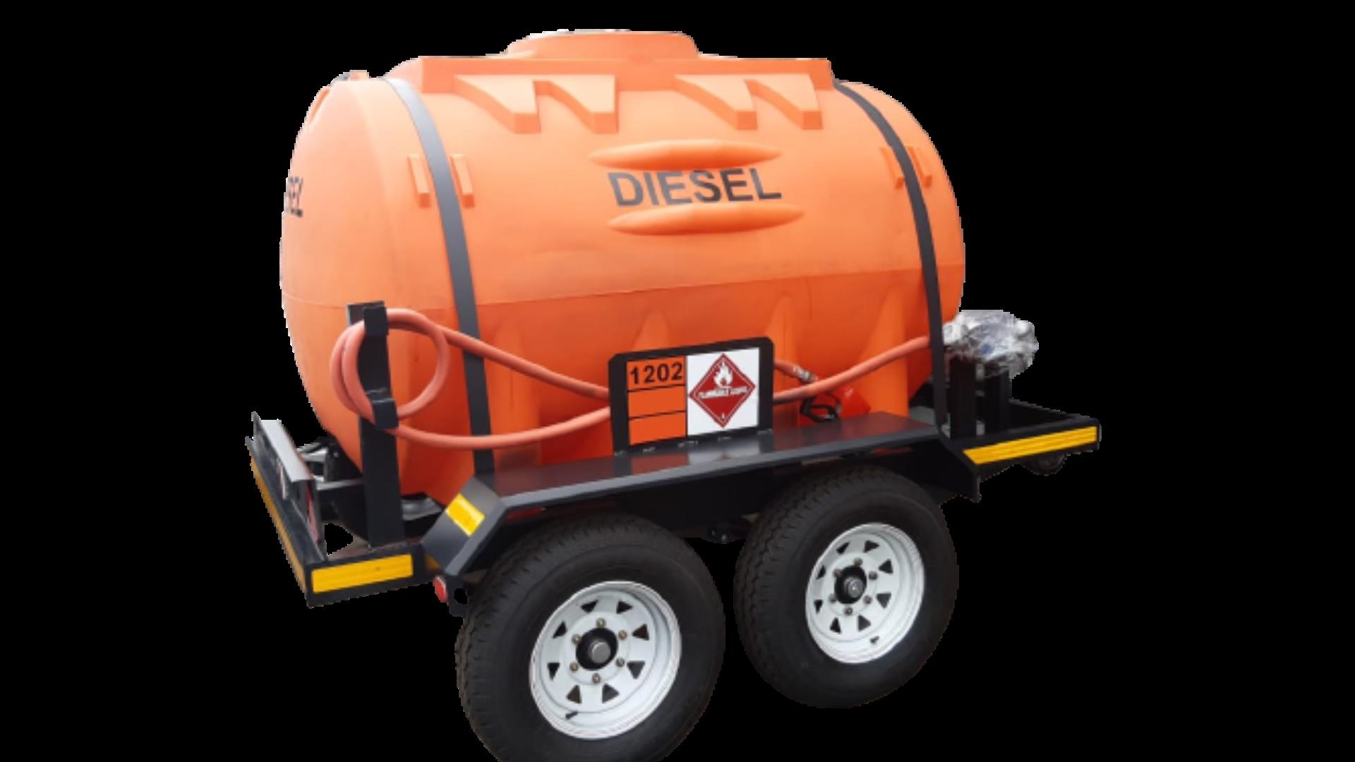 Custom Diesel bowser trailer 2500 Litre Plastic Diesel Bowser KZN 2021 for sale by Jikelele Tankers and Trailers   | Truck & Trailer Marketplaces