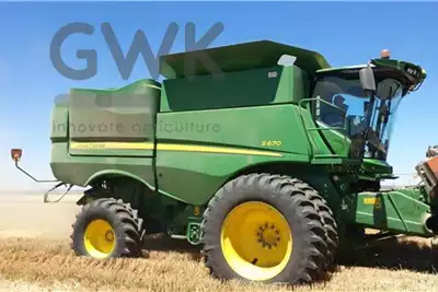 Harvesting Equipment John Deere S670 2016