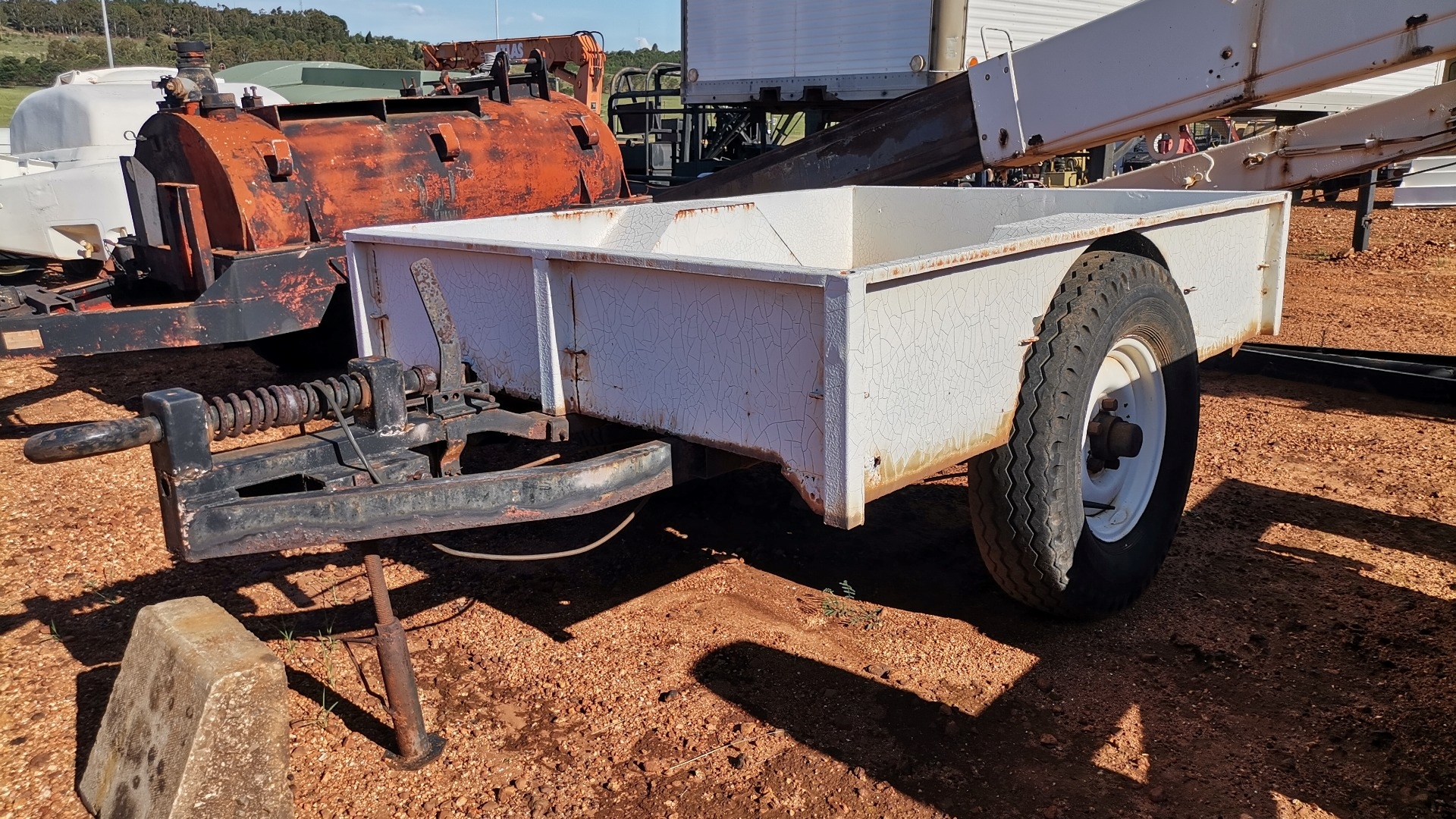 Custom Trailers single axle fixed low sides for sale by Sino Plant | Truck & Trailer Marketplaces