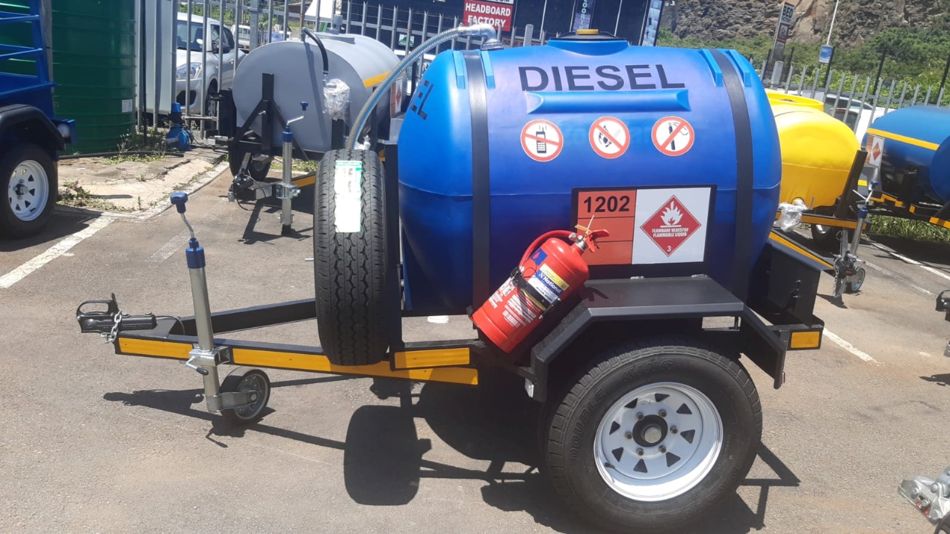 Custom Diesel bowser trailer 500 Litre Plastic Diesel Bowser KZN 2022 for sale by Jikelele Tankers and Trailers   | Truck & Trailer Marketplaces