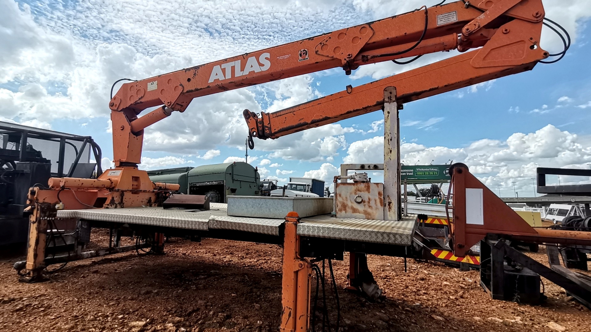 Other Trailers Atlas Crane for sale by Sino Plant | Truck & Trailer Marketplaces