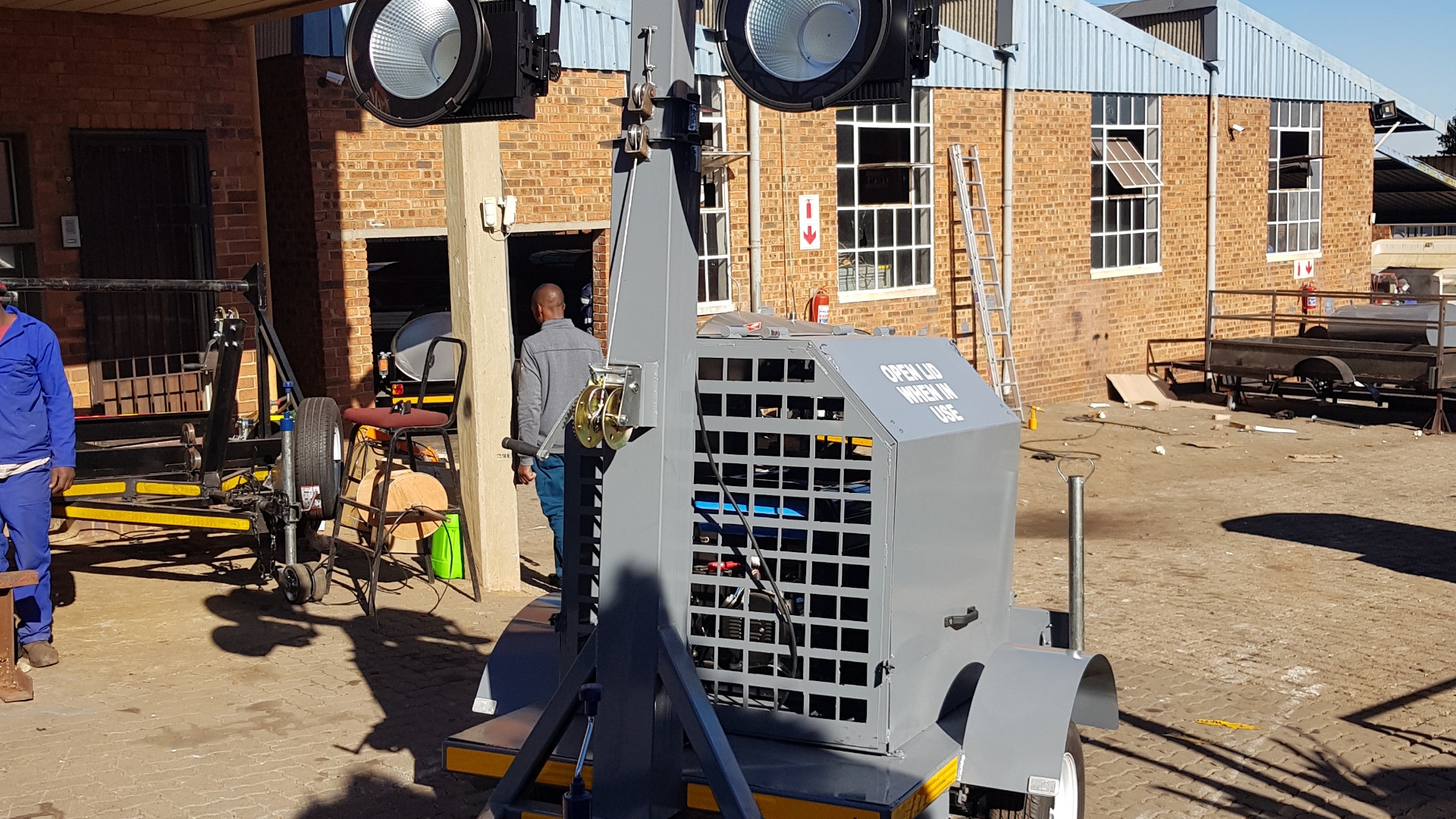 Custom Diesel bowser trailer light towers 2021 for sale by Fuel Trailers and Tankers Durban | Truck & Trailer Marketplaces