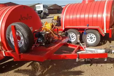 Agricultural Trailers Nuwe 2500 liter hoespoed vuurvegter sleepwaens