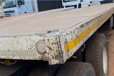 Henred Flatdeck trailer Superlink Trailer  ( Front Piece + Tri Axle ) for sale by Double G Logistics | Truck & Trailer Marketplaces