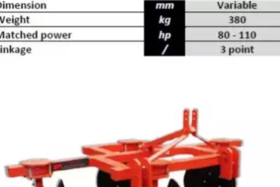 Other Tillage equipment Disks Double Row Ridger for sale by N1 Tractors | AgriMag Marketplace