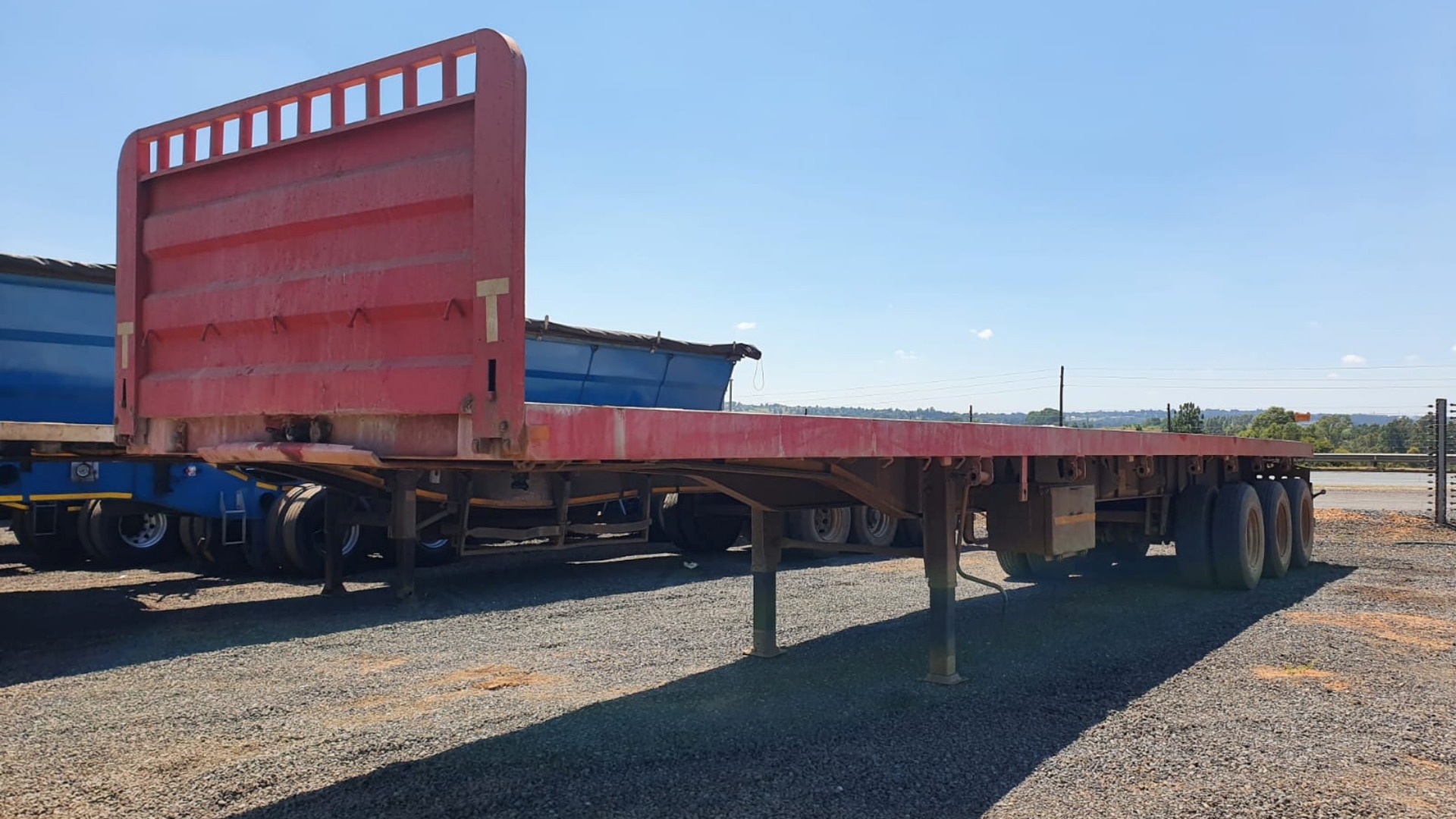 Top Trailer Trailers Flat deck TOP TRAILER TRI AXLE FLAT DECK 2007 for sale by ZA Trucks and Trailers Sales | Truck & Trailer Marketplaces
