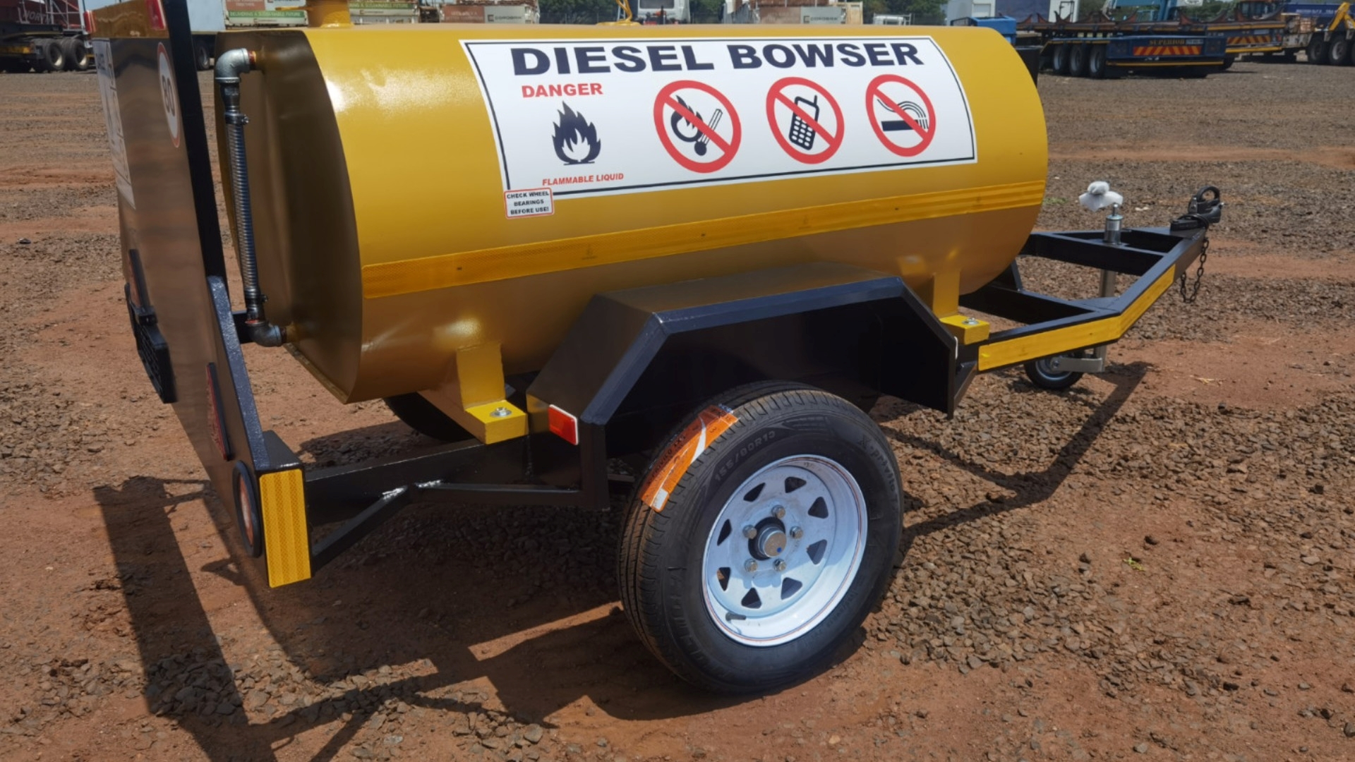 Diesel bowser trailer 1000l DIESEL BOWSER   NEW UNUSED for sale by WCT Auctions Pty Ltd  | Truck & Trailer Marketplaces